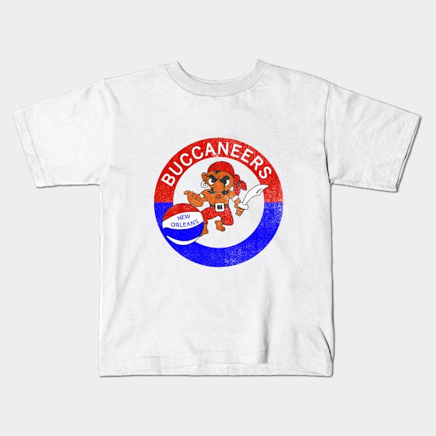 Charter New Orleans Buccaneers Kids T-Shirt by LocalZonly